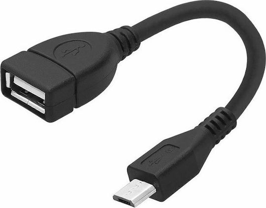 Blow Μετατροπέας micro USB male σε USB-A female 1τμχ DM-837