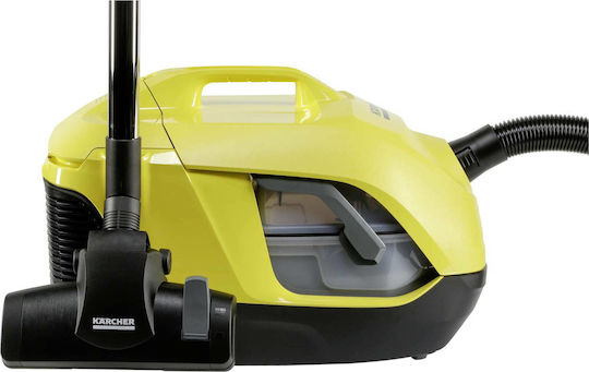 Karcher DS 6 Staubsauger 650W Beutellos 2Es Gelb