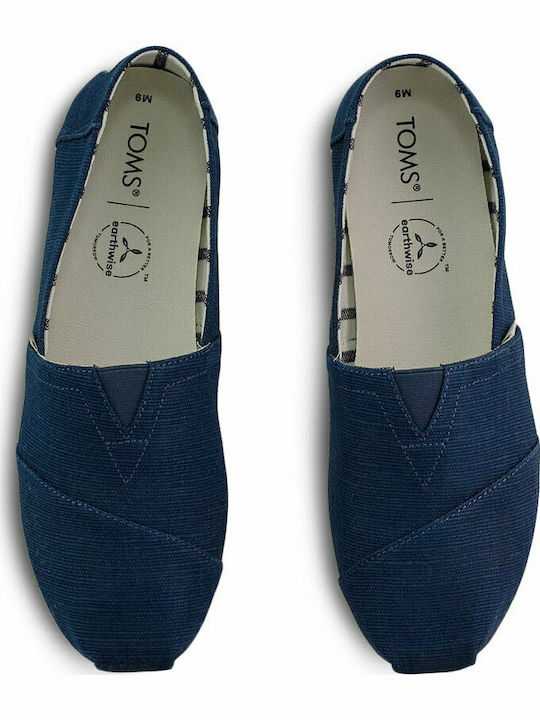 Alpargata Fabric Men's Espadrilles in Blue Colour