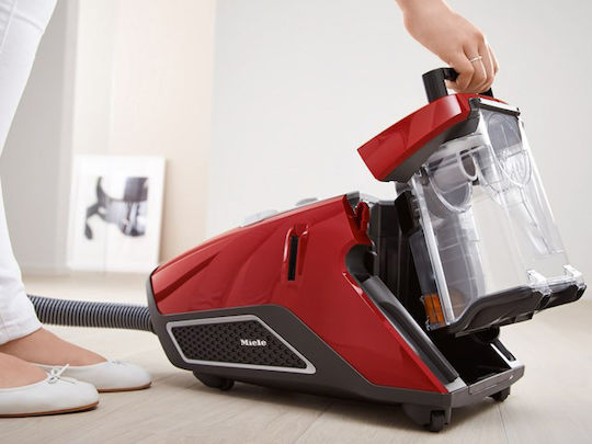 Miele Blizzard CX1 Red EcoLine SKRP3 Vacuum Cleaner 550W Bagless 2lt Burgundy