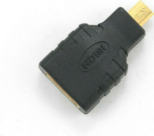 Cablexpert Konverter Mikro-HDMI männlich zu HDMI weiblich 1Stück A-HDMI-FD