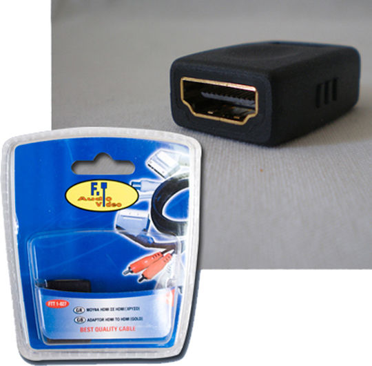 Powertech Μετατροπέας HDMI female σε HDMI female 1τμχ CAB-H027