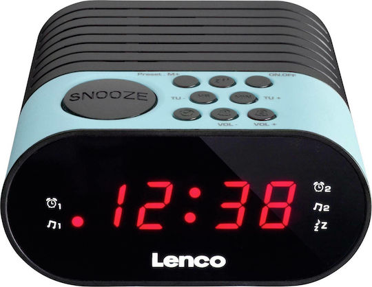 Lenco Tischuhr Digital Kunststoff CR07