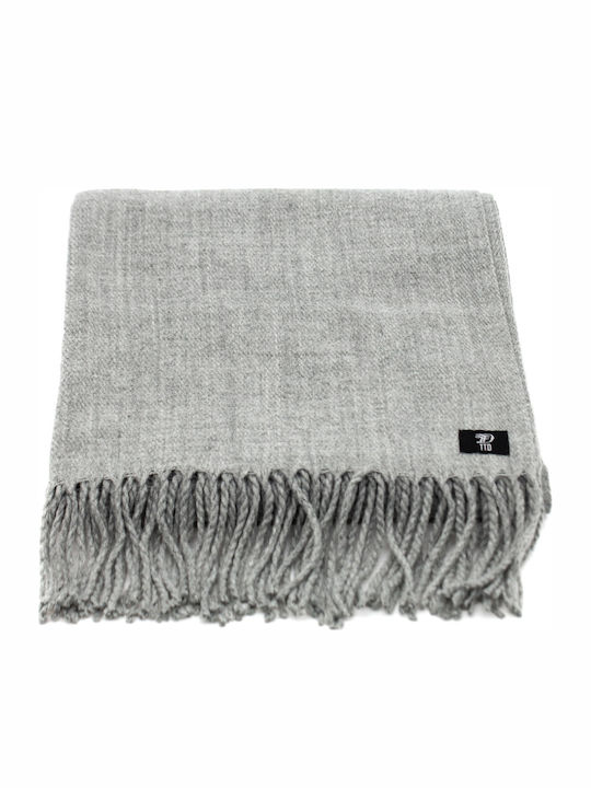 Men's Scarf Stone Grey Melange