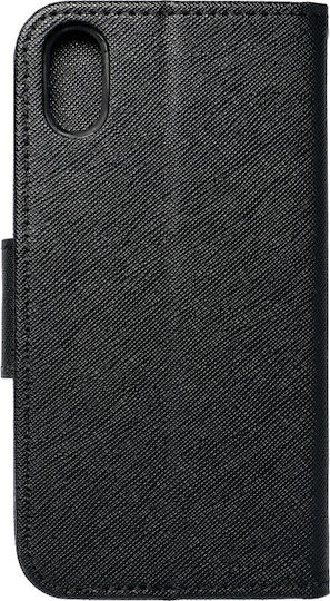 Fancy Wallet Δερματίνης Μαύρο (iPhone X / Xs)