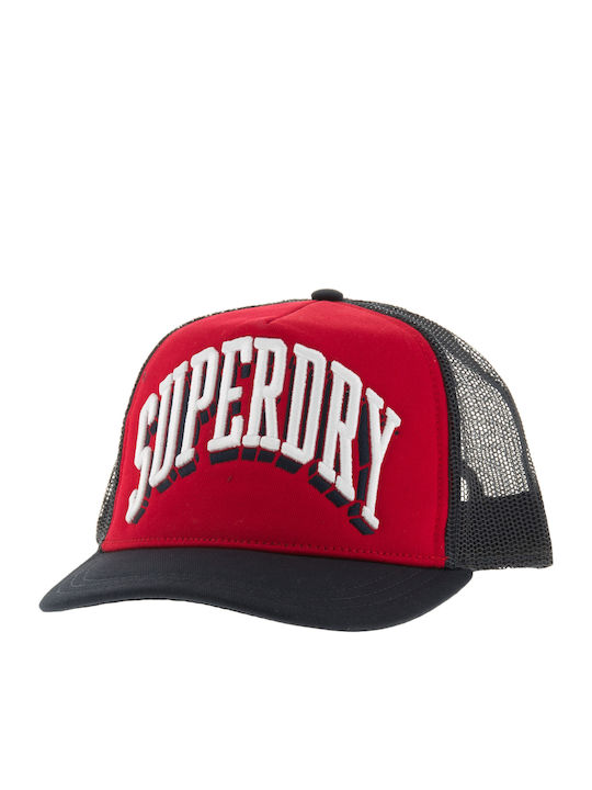 Мъжки Jockey с мрежа Червено Varsity / Черно
