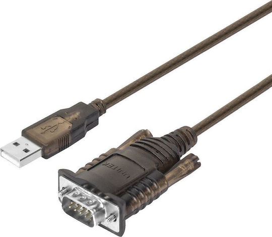 Unitek Cable USB-A to RS232 9-pin male 1.5m (Y-108) 1pcs