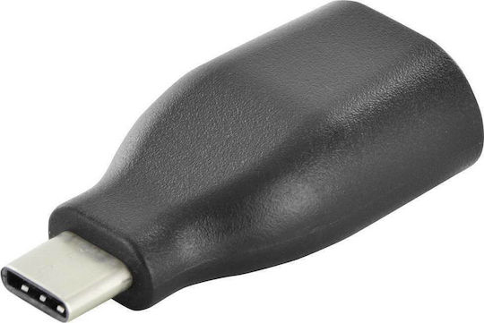 Digitus AK-300506-000-S Μετατροπέας USB-C male σε USB-A female