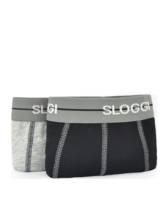 Start Mini Men's Slips Black / Grey 2Pack