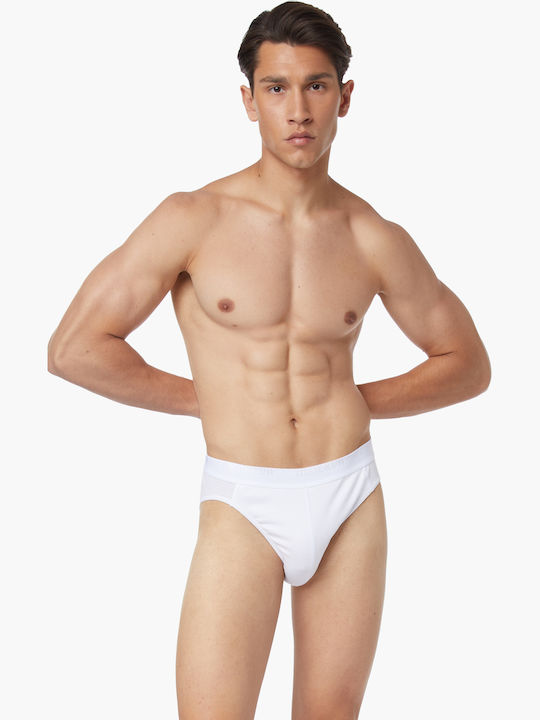 Men's Slips White 2Pack