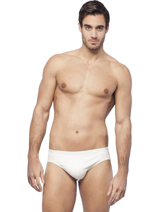 Men's Slips White 2Pack