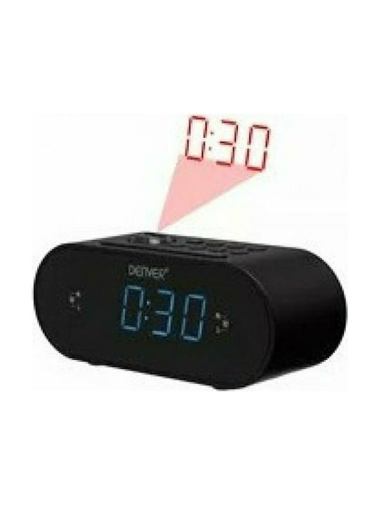 Denver CRP-717 Black Ceas Digital de Masă cu Alarmă & Radio 11113100380