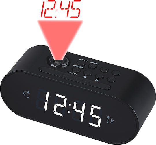 Denver CRP-717 Black Επιτραπέζιο Ψηφιακό Ρολόι με Ξυπνητήρι & Ραδιόφωνο 11113100380 Denver CRP-717 Black Επιτραπέζιο Ψηφιακό Ρολόι με Ξυπνητήρι & Ραδιόφωνο 11113100380