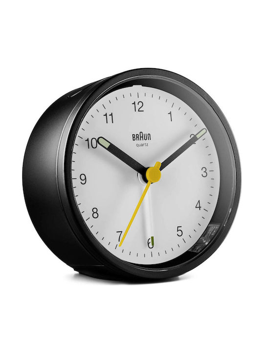 Braun Επιτραπέζιο Ρολόι με Ξυπνητήρι BC12BW