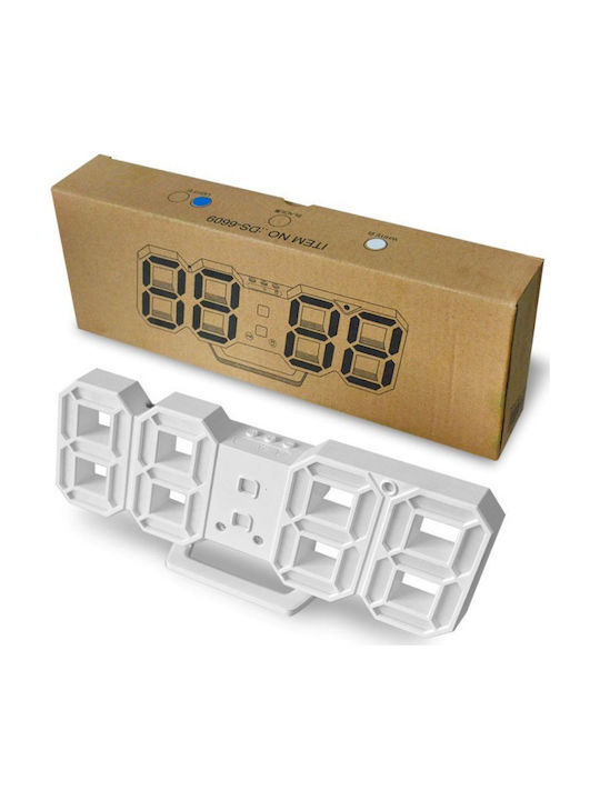 Factory Tabletop Digital Clock with Alarm CTK-LEDCKL-DS-6609