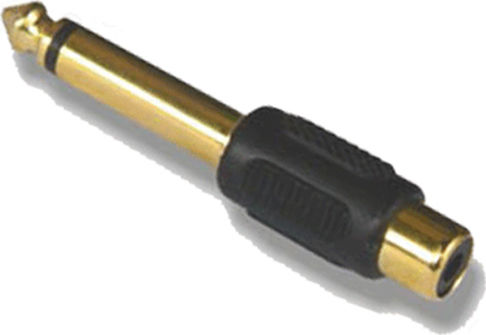 Muzik Μετατροπέας 6.3mm male σε RCA female (10-2023G)
