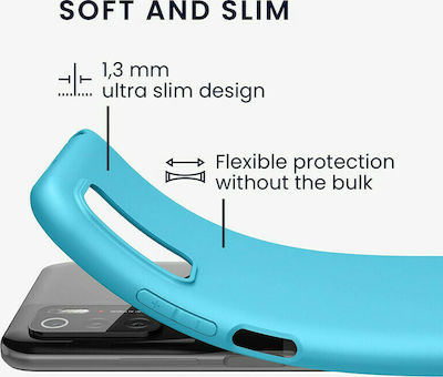 KWmobile Silicone Back Cover Sea Blue (Poco M3 Pro)