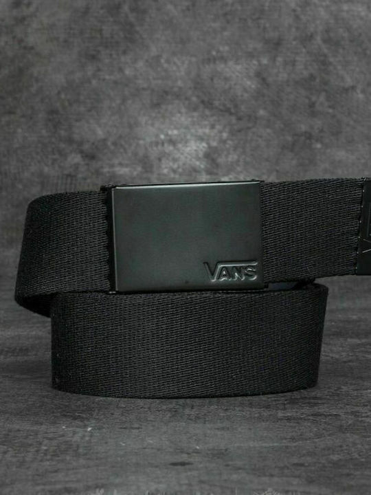 Depster Web Wide Men's Belt Fabric Webbing Belt Black