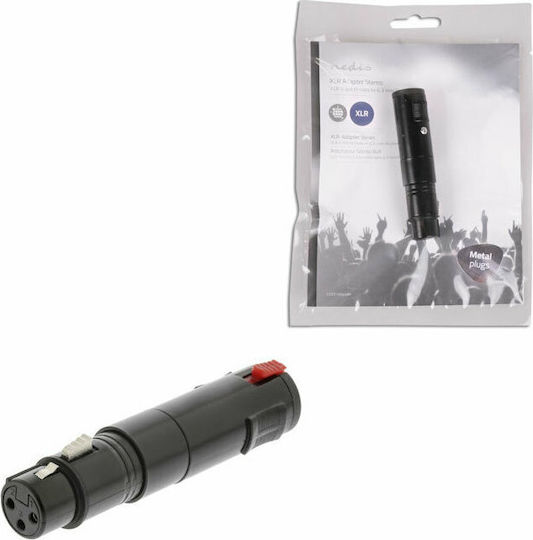 Nedis Конвертор XLR женски към 6.3mm женски Черен 1бр COTP15944BK