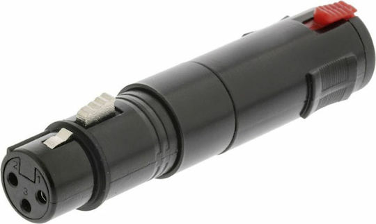 Nedis Конвертор XLR женски към 6.3mm женски Черен 1бр COTP15944BK