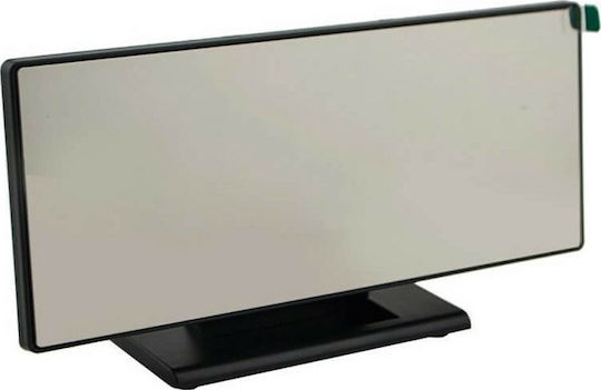 Tischuhr Digital LED Kunststoff mit Wecker Schwarz