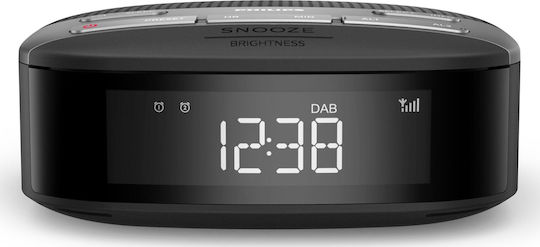 Philips Επιτραπέζιο Ψηφιακό Ρολόι με Ξυπνητήρι & Ραδιόφωνο TAR3505/12