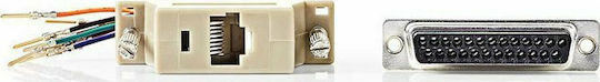 Nedis Конвертор VGA мъжки към RJ-45 женски Сив 1 брой CCGP52822IV