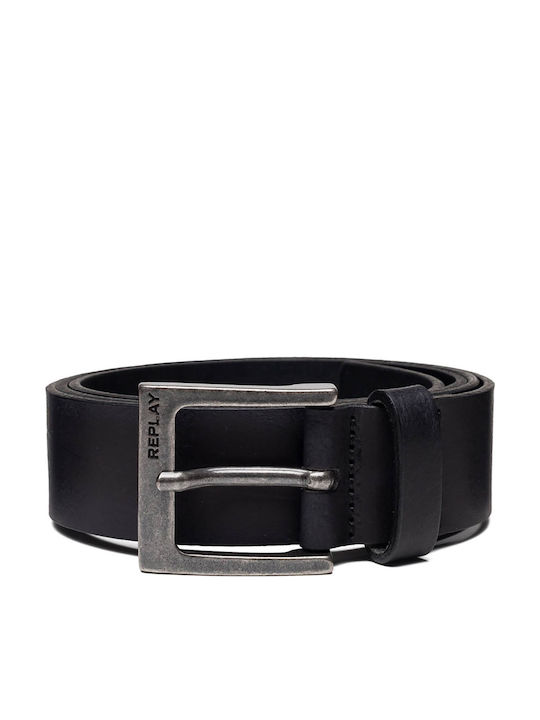 Men's Belt Leather Black