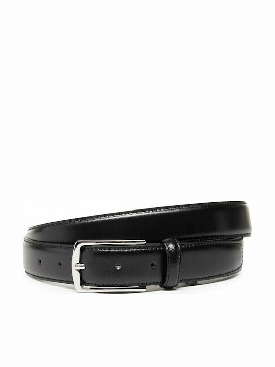 Men's Belt Leather Black