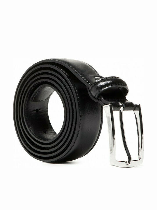 Men's Belt Leather Black