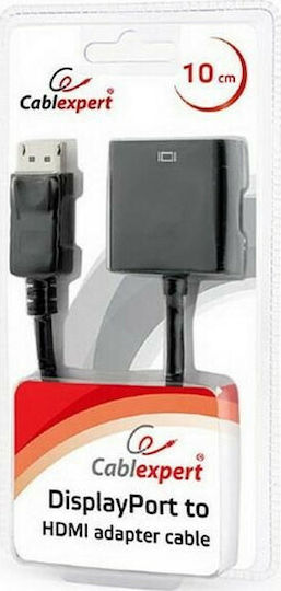 Cablexpert Μετατροπέας DisplayPort male σε HDMI female 1τμχ AB-DPM-HDMIF-002