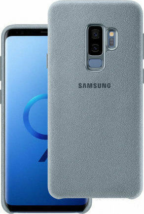Samsung Alcantara Cover Back Cover Plastic Verde (Galaxy S9+)