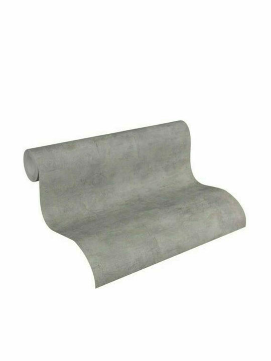 Тапет за Стена Wood Stone Винил Сив 1000x53см Миеща се