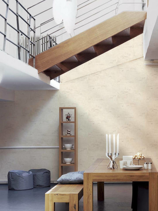 Tapet de Perete 1000x53cm Wood Stone Bej