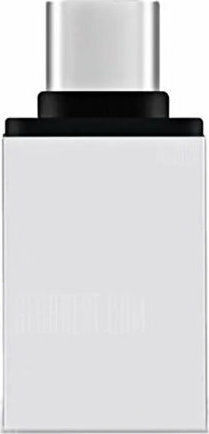 Jellico Μετατροπέας USB-C male σε USB-A female Λευκό 1τμχ