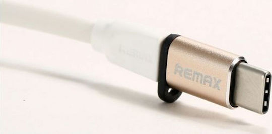 Remax RA-USB1 Μετατροπέας USB-C male σε micro USB female Ασημί 1τμχ