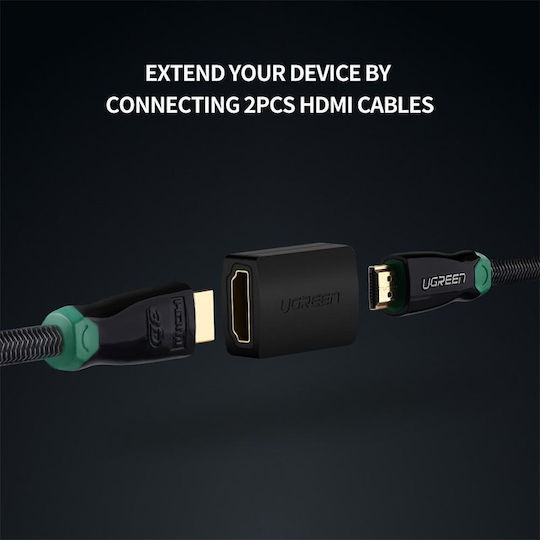 Ugreen Μετατροπέας HDMI female σε HDMI female 1τμχ 20107