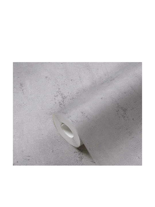 Wall Wallpaper Vinyl Gray 1005x53cm Washable