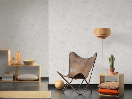 Wall Wallpaper New Walls Vinyl Gray 1000x53cm Washable