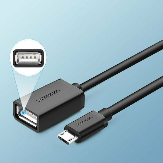 Ugreen Converter micro USB male to USB-A female 1pcs 10396