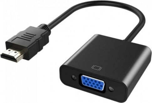 Powertech Конвертор HDMI мъжки към VGA женски 1 брой PTH-023