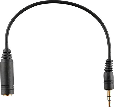 Volte-Tel Μετατροπέας 2.5mm male σε 3.5mm female Black 1τμχ