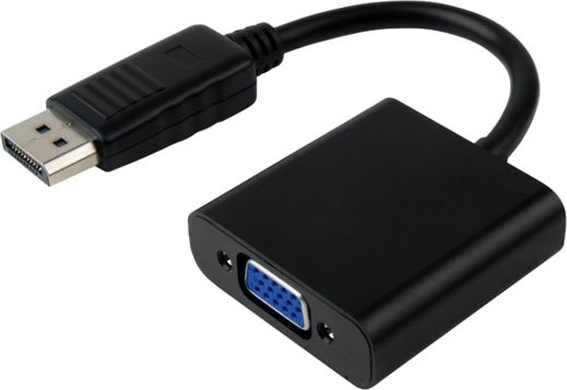 Powertech Μετατροπέας DisplayPort male σε VGA female 1τμχ PTH-028