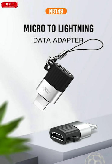 XO NB149-B Konverter Blitzschlag männlich zu Micro-USB weiblich 1Stück