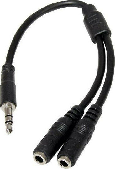StarTech Converter 3.5mm male to 3.5mm 2x female 1pcs MUY1MFFS