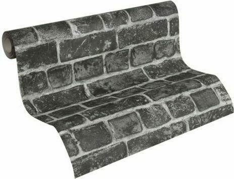 Ταπετσαρία Τοίχου Wood Stone Βινυλίου Γκρι 1005x53cm Πλενόμενη Ταπετσαρία Τοίχου Wood Stone Βινυλίου Γκρι 1005x53cm Πλενόμενη