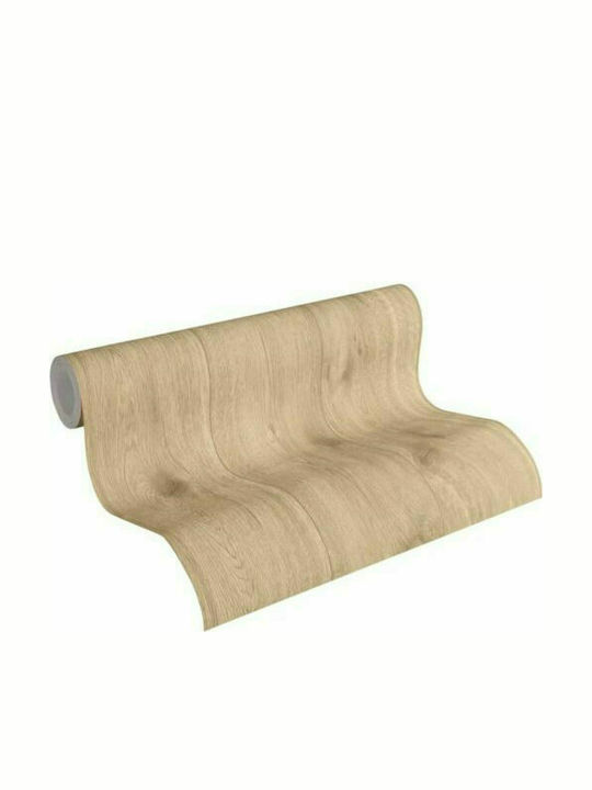 Tapete Wood Stone Vinyl Beige L1000xB53cm Waschbar