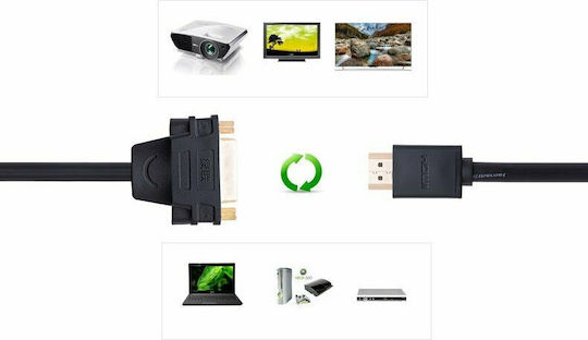Ugreen Μετατροπέας HDMI male σε DVI-I female 1τμχ 20136
