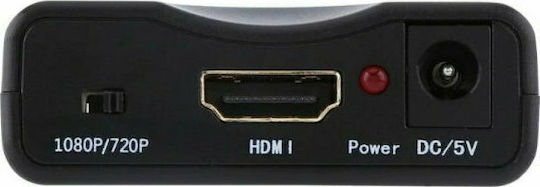 Hadex Μετατροπέας Scart female σε HDMI female (ZLA0110)