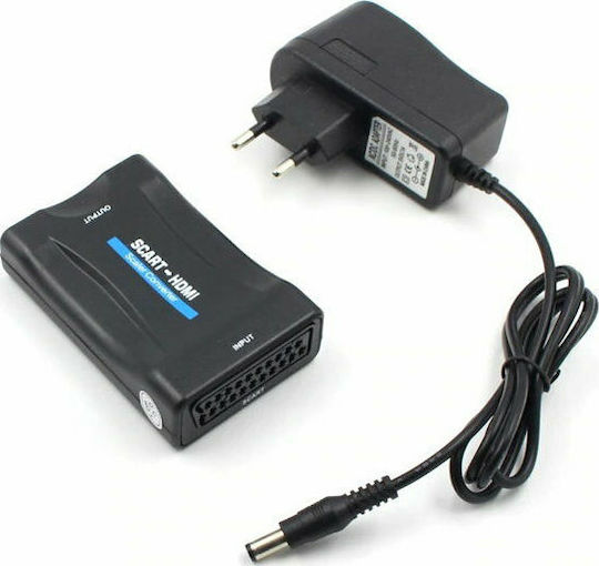 Hadex Μετατροπέας Scart female σε HDMI female (ZLA0110)